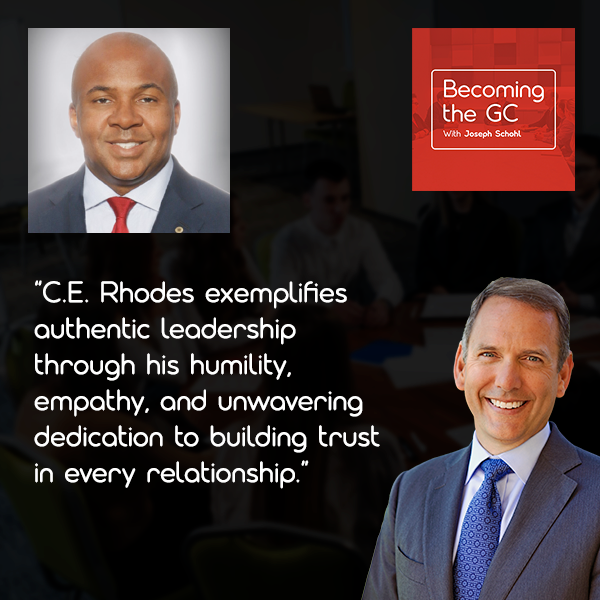 Becoming the GC - Joseph Schohl | C.E. Rhodes | Authentic Leadership