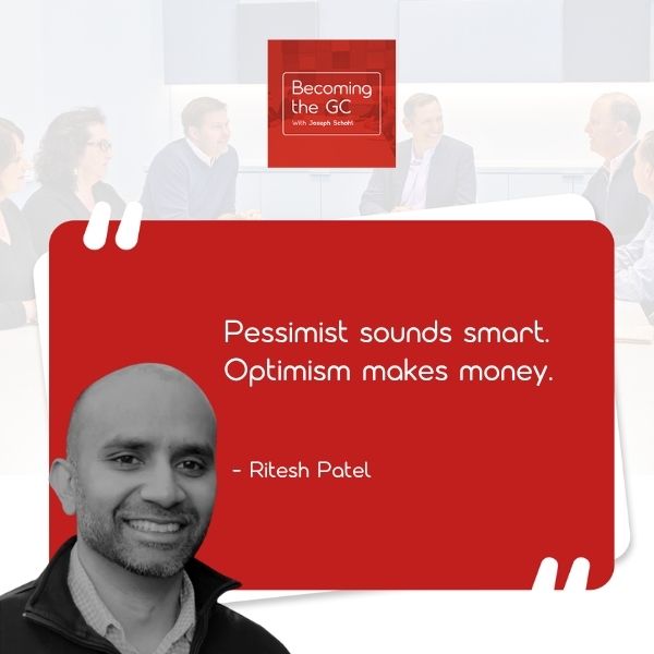 Becoming the GC - Joseph Schohl | Ritesh Patel | Technology