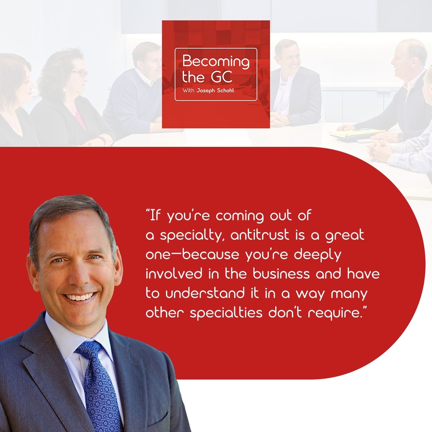 Becoming the GC - Joseph Schohl | Mike Sennett | Retirement