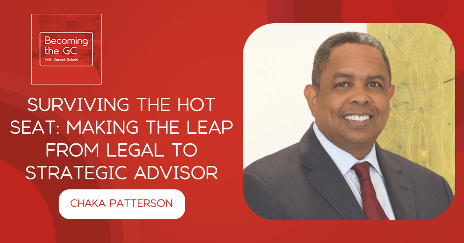 Becoming the GC - Joseph Schohl | Chaka Patterson | The Hot Seat